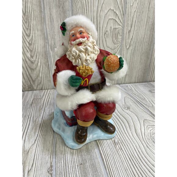 Possible Dreams Clothtique McDonald’s Midnight Break Santa #132001 VTG 1998 - Picture 2 of 9